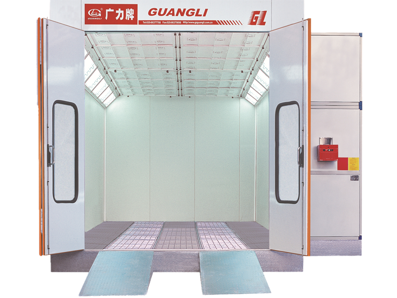 Downdraft Bus Painting Spray Booth